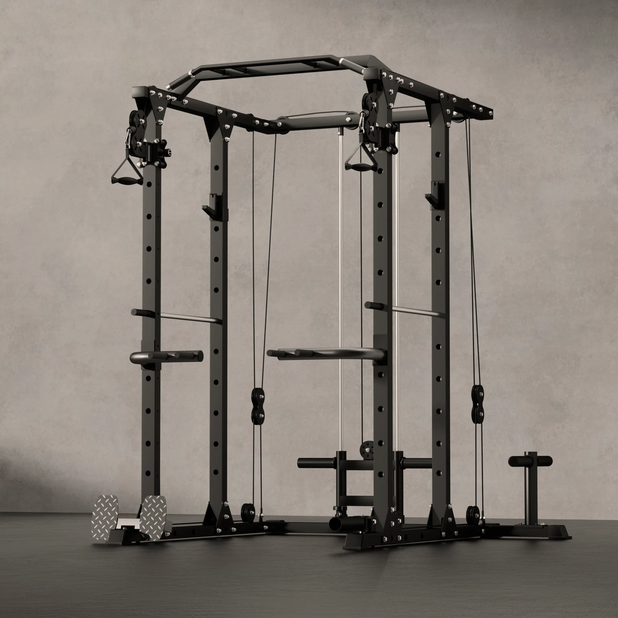 Major Fitness PLM03 1.0 All-In-One Power Rack Home Gym - Image 7